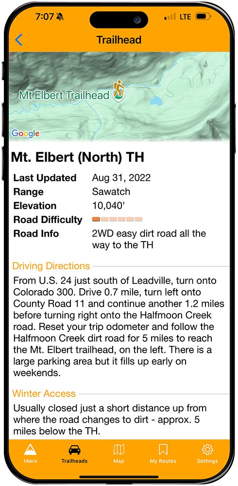 Trailheads